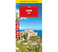MARCO POLO Reisekarte Italien 09 Latium 1:200.000