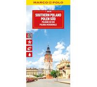 MARCO POLO Reisekarte Polen Süd 1:300.000: Straßenkarte und Autokarte mit sehenswerten Strecken, Highlights und digitaler Erweiterung