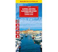 Marco Polo Slovenië, Istrië: wegenkaart 1:250.000