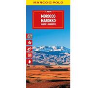 MARCO POLO WEGENKAART MAROKKO: wegenkaart 1:900.000