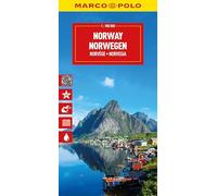 Marco Polo Wegenkaart Noorwegen: wegenkaart 1:900.000