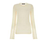 MARCO RAMBALDI - Elegante Top in Pizzo Avorio - - Knitwear - Donna - Bianco - S