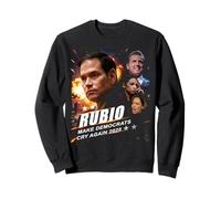 Marco Rubio 2028 Make Democrats Cry Again Action Poster Felpa