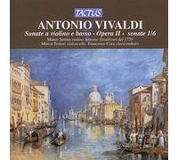 Sonate A Violino E Basso - Opera II - Sonate 1/6 - Antonio Vivaldi (Audio Cd)