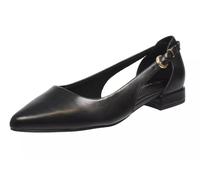 MARCO TOZZI Ballerine Donna a Punta Vegane, Nero (Schwarz), 37 EU