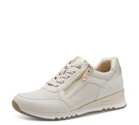 MARCO TOZZI 2-23782-41, Scarpe da ginnastica Donna, Beige (Cream/Gold), 38 EU