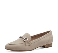 MARCO TOZZI 2-24212-42-Pantofole, Morbida Fodera Interna, Mocassini Donna, Beige, 37 EU