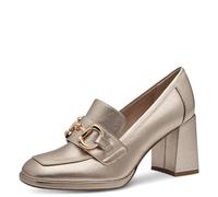 MARCO TOZZI 2-24417-42-Pantofole, Morbida Fodera Interna, Mocassino Donna, Platino, 40 EU