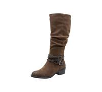 Marco Tozzi 2-25503-45, Stivali alla Moda Donna, Cafe Comb, 38 EU