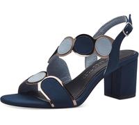 Marco tozzi 2-28347-42 sandalo donna con tacco comodo e cinturino alla caviglia