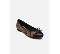 MARCO TOZZI Ballerine da Donna Morbido Plantare Feel Me Fodera Interna Morbida vegane alla Moda, Nero (Black Comb), 36 EU