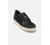 MARCO TOZZI Sneaker da Donna Laced 2-23762-43, Scarpe da Ginnastica, Pettine Nero e Nero, 40 EU