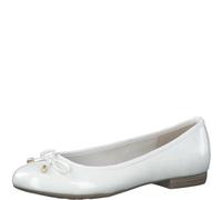 MARCO TOZZI Ballerina da Donna 2-2-22137-20, Ivory Brevetto, 40 EU