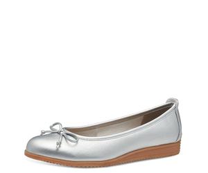 Marco Tozzi Ballerina da Donna 2-22120-44, Argento, 40 EU
