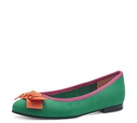 Marco Tozzi Ballerina Donna In Tessuto Morbido Con Grande Fiocco 2-22195-42