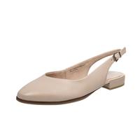 Marco Tozzi Ballerine Chanel In Pelle Beige - Donna Scarpe Ballerine