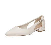 Marco Tozzi Ballerine Con Tacco Bianco - Taglia 39 [24.5cm] Scarpe Donna