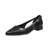 MARCO TOZZI Ballerine Donna a Punta Vegane, Nero (Schwarz), 37 EU