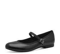 MARCO TOZZI Ballerine da Donna vegane con Cinturini Color Nero (Black Nappa) 39 EU