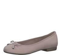 MARCO TOZZI Ballerine Donna con Fiocco Vegane, Beige (Powder 1), 40 EU
