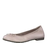 MARCO TOZZI Ballerine Donna in Pelle con Fiocco, Beige (Nude), 38 EU