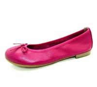 MARCO TOZZI Ballerine Donna in Pelle con Fiocco, Rosa (Pink 1), 37 EU