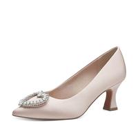 MARCO TOZZI by Guido Maria Kretschmer Décolleté Donna a Punta Eleganti, Bianco sporco (Powder Satin), 36 EU