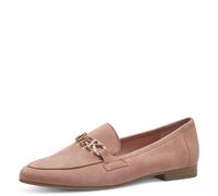 MARCO TOZZI by Guido Maria Kretschmer Mocassini Donna con Tacco in Pelle Eleganti, Beige (Nude), 40 EU