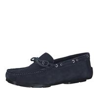 MARCO TOZZI by Guido Maria Kretschmer Slipper Uomo in Pelle Basse, Blu (Navy), 44 EU
