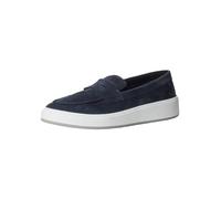 MARCO TOZZI by Guido Maria Kretschmer Slipper Uomo in Pelle Basse con Suola Grossa, Blu (Navy), 45 EU