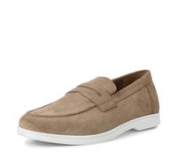 MARCO TOZZI by Guido Maria Kretschmer Slipper Uomo in Pelle Basse, Marrone (Taupe), 43 EU