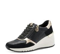 MARCO TOZZI By Guido Maria Kretschmer Sneaker 2-83703-45, Scarpe da Ginnastica Donna, Colore: Nero e Oro, 38 EU