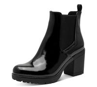MARCO TOZZI Chelsea Boots da Donna con Tacco Largo Vegani