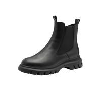 MARCO TOZZI Chelsea Boots da Donna in Pelle con Suola Chunky