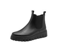MARCO TOZZI Chelsea Boots da Donna in Pelle Plateau