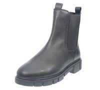 Marco Tozzi Chelsea Boots In Pelle Nero - Donna Scarpe Stivaletti Classici