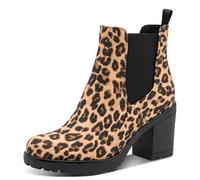 MARCO TOZZI Chelsea-Stiefel 2-25414-41, Stivali Donna, Leo Beige, 37 EU
