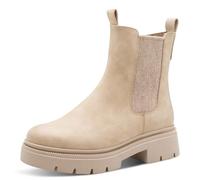 Marco Tozzi Chelsea-Stiefel 2-25433-45, Stivali alla Moda Donna, Beige, 39 EU