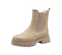 Marco Tozzi Chelsea-Stiefel 2-26437-45, Stivali alla Moda Donna, Beige, 38 EU