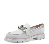 MARCO TOZZI Damen Slipper 2-24702-44, Mocassino Donna, Bianco, 41 EU