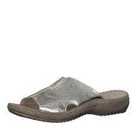 MARCO TOZZI Ciabattine Donna in Pelle con Suola Grossa, Beige (Platinum), 37 EU