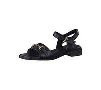 MARCO TOZZI Damen 2-2-28100-20, Sandali Donna, Colore: Nero e Oro, 38 EU