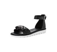 MARCO TOZZI Damen 2-2-28610-20, Sandali Donna, Nero/Argento, 39 EU