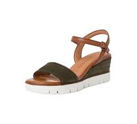 MARCO TOZZI Damen 2-2-28714-20, Sandali con Zeppa Donna, Khaki Comb, 37 EU