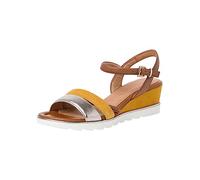 MARCO TOZZI Damen 2-2-28724-20, Sandali con Zeppa Donna, Saffron Comb, 36 EU