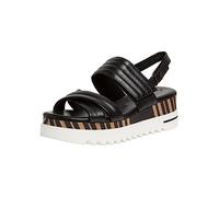 MARCO TOZZI Damen 2-2-28730-20, Sandali con Zeppa Donna, Nero, 40 EU