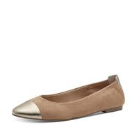 MARCO TOZZI Damen Ballerinas 2-22108-44, Ballerine Donna, Biscuit Comb, 39 EU
