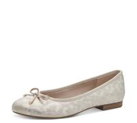 MARCO TOZZI Damen Ballerinas 2-22136-42, Ballerine Donna, Leo White, 39 EU