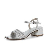 MARCO TOZZI Damen Sandale 2-28390-44, Donna, Silver, 36 EU