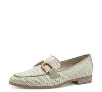 MARCO TOZZI Damen Slipper 2-24221-44, Mocassino Donna, Muschio, 37 EU